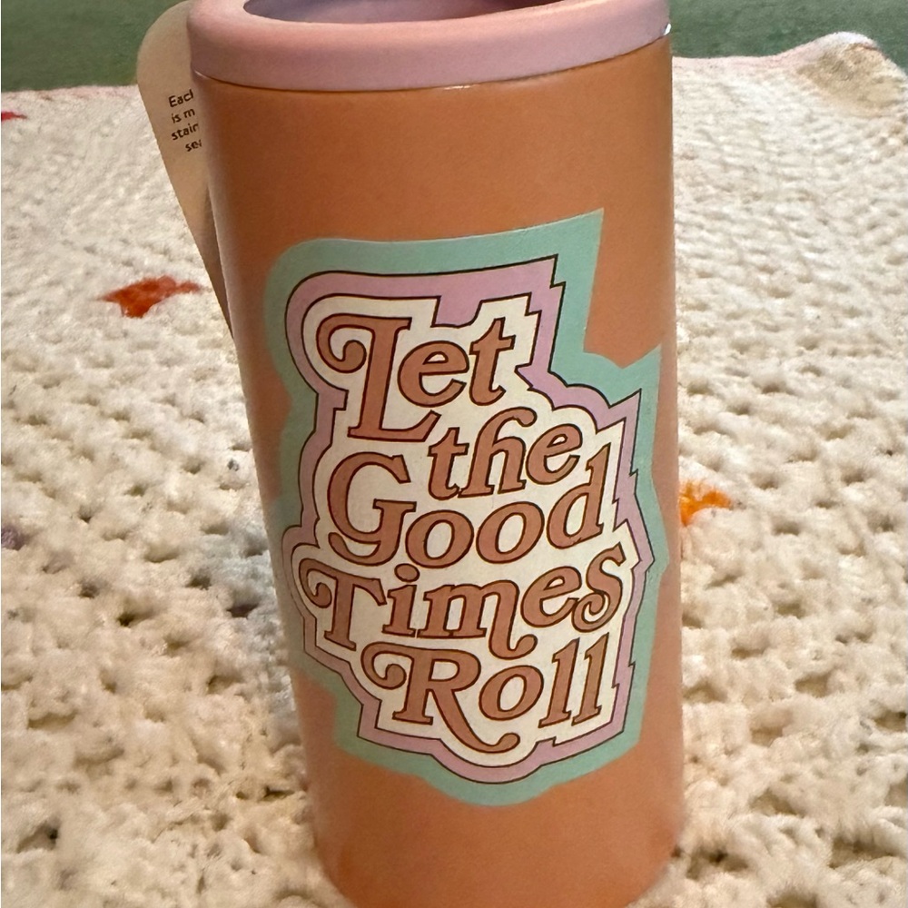 Studio Oh! Slim can cooler NWT